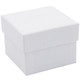 Luna Lux Pearl White LED Ring Box with Cushioned Insert