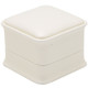 Luna Lux Pearl White LED Ring Box with Cushioned Insert