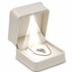 Luna Lux Pearl White LED Pendant & Small Chain Jewelry Box