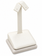 Beige Earring Display Stand with Luna Faux Leather Trim (F35-22-E78)