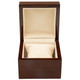 Glossy Kona Wood Watch Box with Beige Velvet Pillow - WW8-64