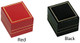Cartier Style Earring Box 2.6" x 3.12" x 1.12"H (LE6-Color) Choose from various Colors