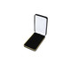 Velvet Necklace Box with Gold Trim, 4 1/4” x 7” x 1 5/8” ,(Choose from various Color)