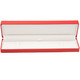 Red Bracelet Jewelry Box with Ribbon Packer – Elegant Tennis Bracelet Gift Box (JFB5-Color)
