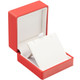 Red Pendant Jewelry Box with Ribbon Packer – Elegant Single Pendant Gift Box(JFP9-Color)