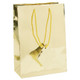 Tote Gift Bag , Metallic Gold, (Choose from various sizes),Price for 20 pieces