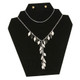 Earring & Necklace display Stand - 8 1/4" x 9 1/4"H - Choose from Colors