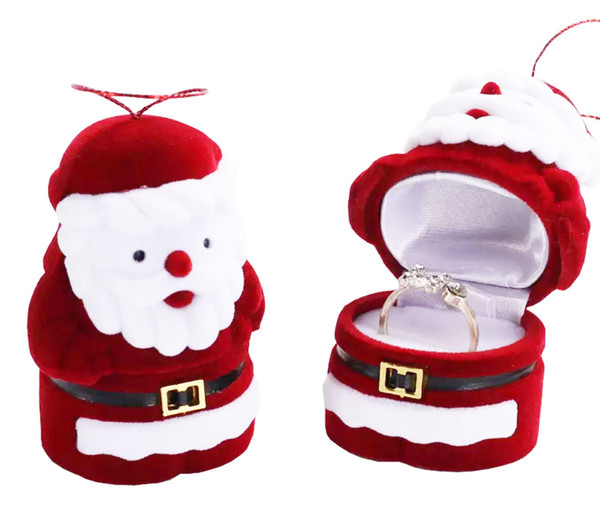 Santa Claus Ornament Ring Box (EDSANTA) *Price for 24pcs Ed's Box