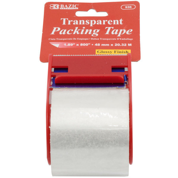 Transparent Packing Tape, Glossy Finish (EB-936-Packing Tape) - Ed's ...