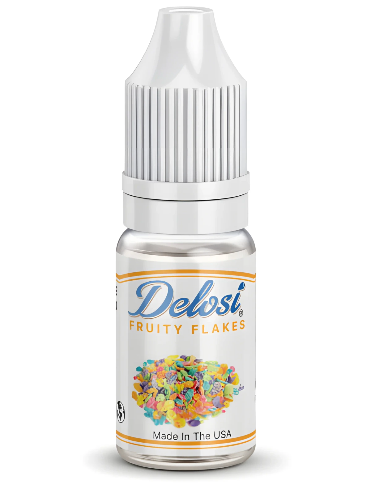 Fruity Flakes Flavor Concentrate - sealed bottle with white CRC cap