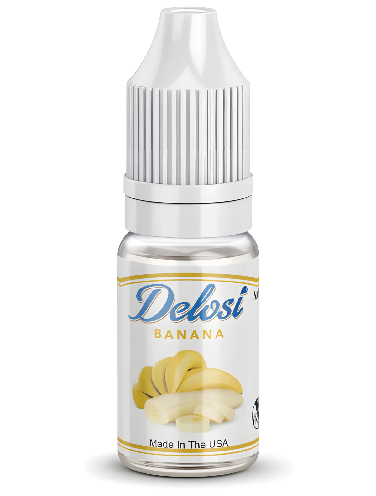 Banana Flavor Concentrate - sealed bottle with white CRC cap