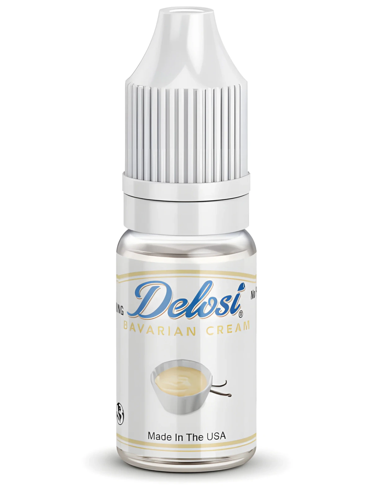 Bavarian Cream Flavor Concentrate - sealed bottle with white CRC cap
