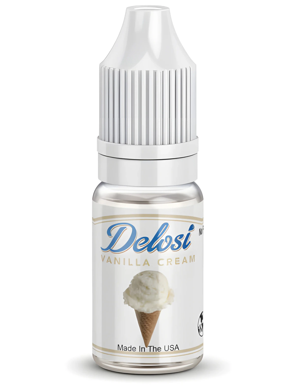 Vanilla Cream Flavor Concentrate - sealed bottle with white CRC cap