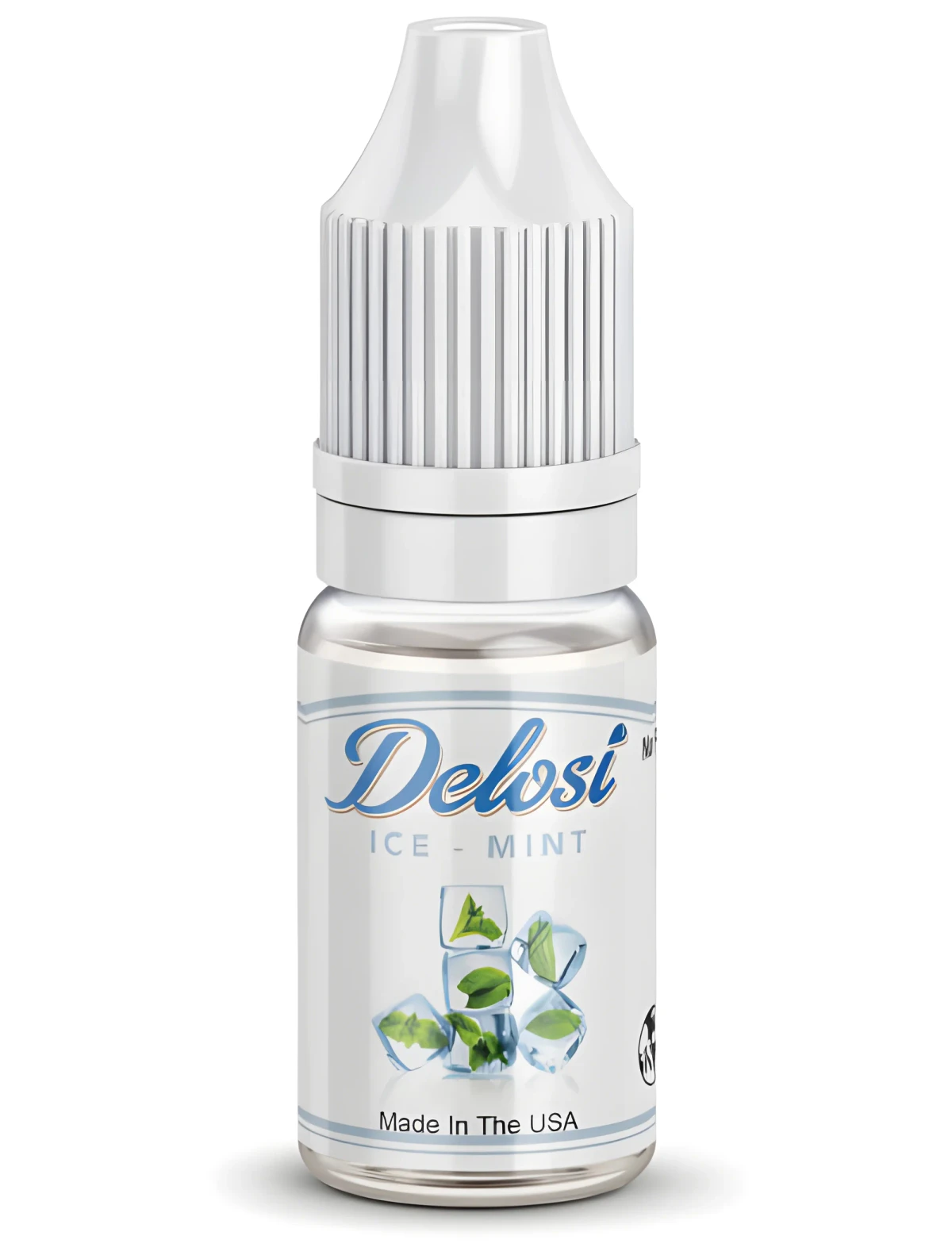 Ice - Mint Flavor Concentrate - sealed bottle with white CRC cap