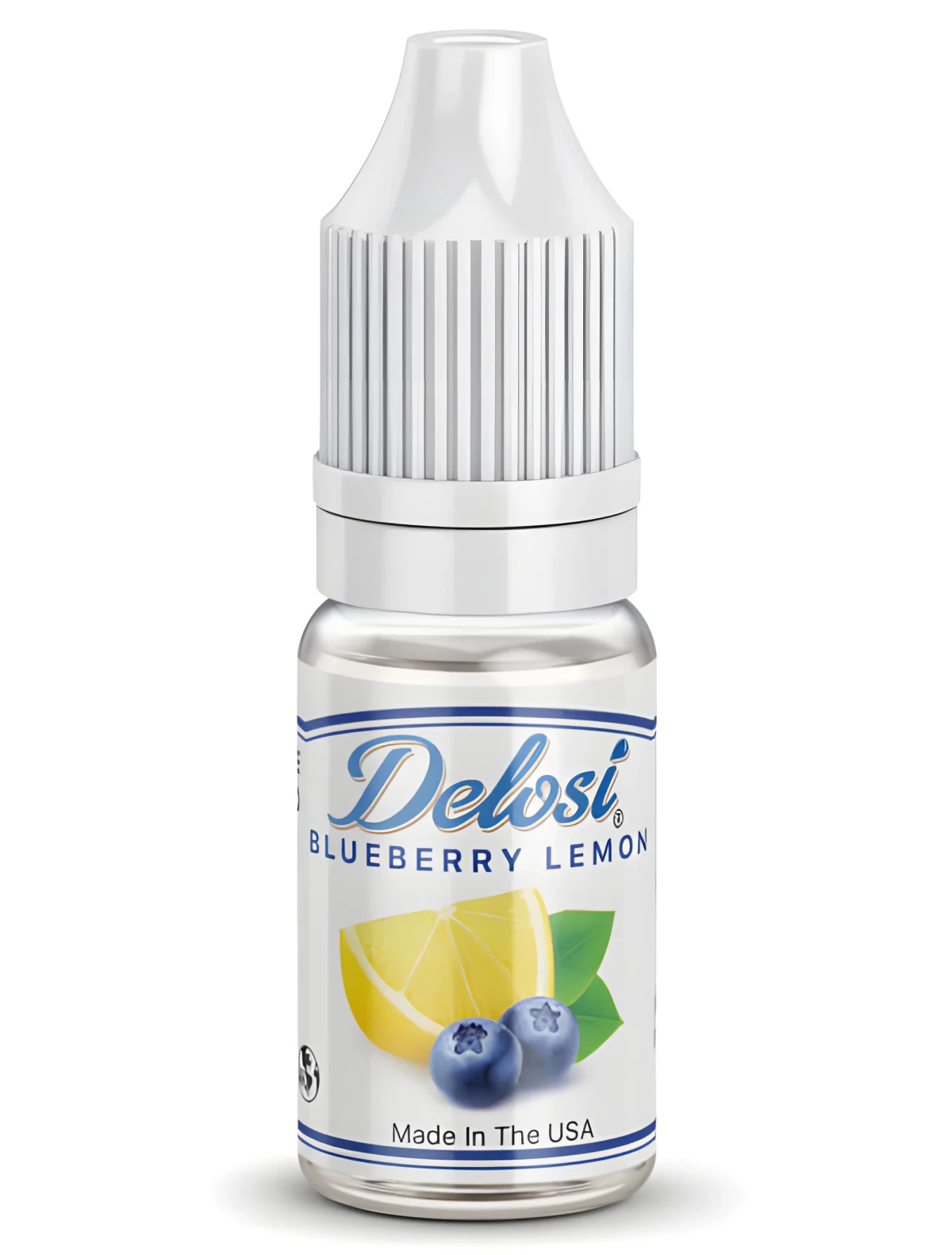 Blueberry Lemon Flavor Concentrate - sealed bottle with white CRC cap