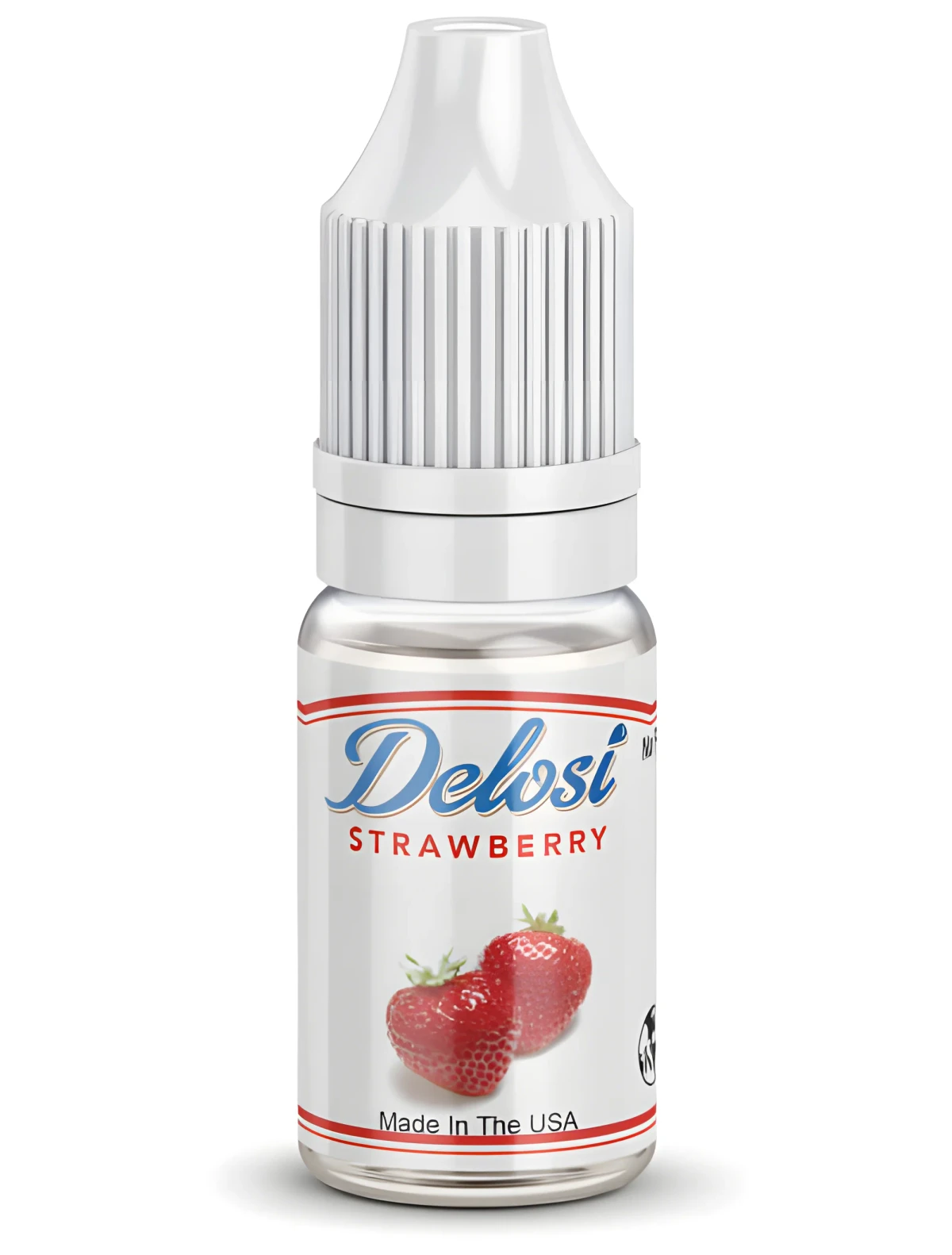 Strawberry Flavor Concentrate - sealed bottle with white CRC cap