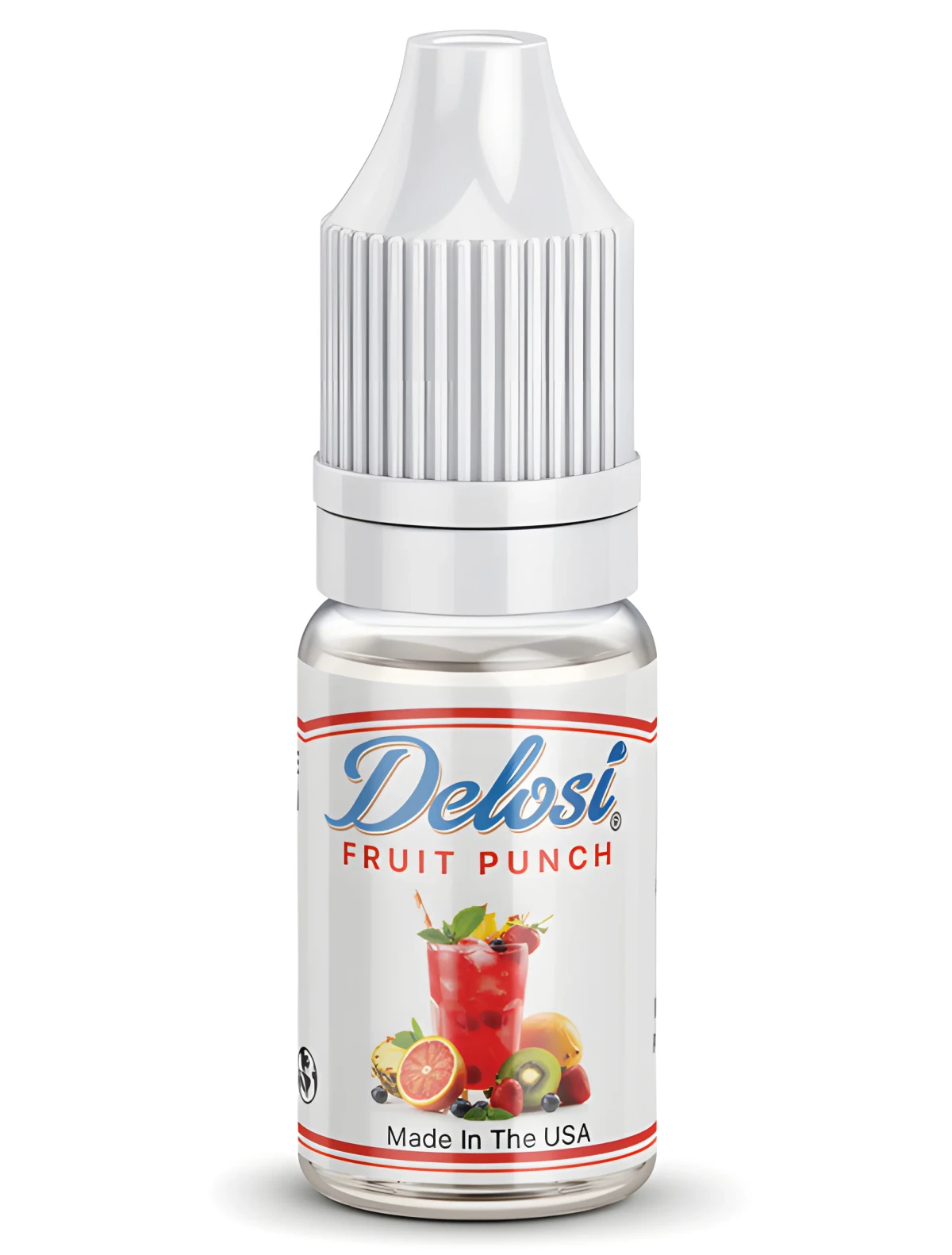 Fruit Punch Flavor Concentrate - sealed bottle with white CRC cap