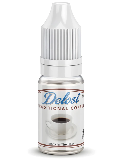Traditional Coffee Flavor Concentrate - sealed bottle with white CRC cap