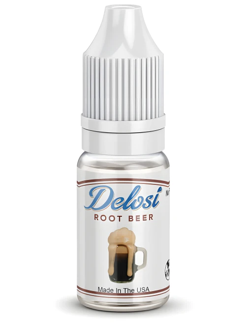 Root Beer Flavor Concentrate - sealed bottle with white CRC cap