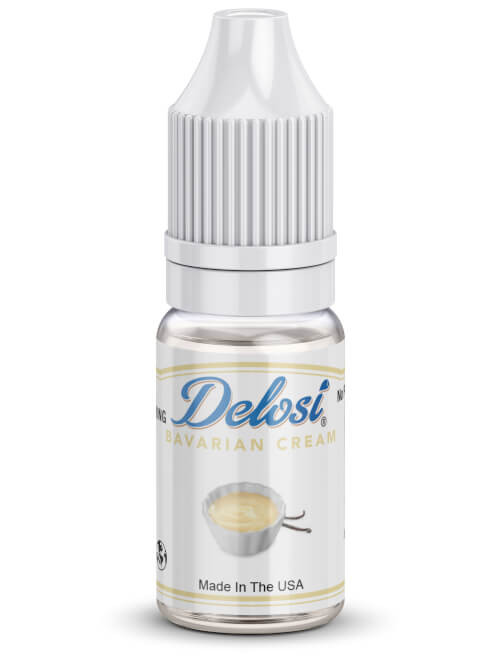 Bavarian Cream Flavor Concentrate in a bottle with a white CRC cap - a  great choice for all your flavor-packed recipes and creative projects.