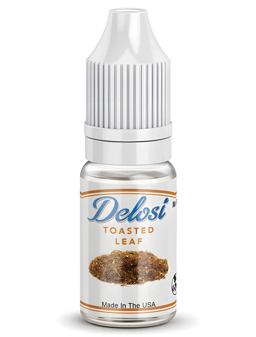 Toasted Leaf Flavor Concentrate - sealed bottle with white CRC cap