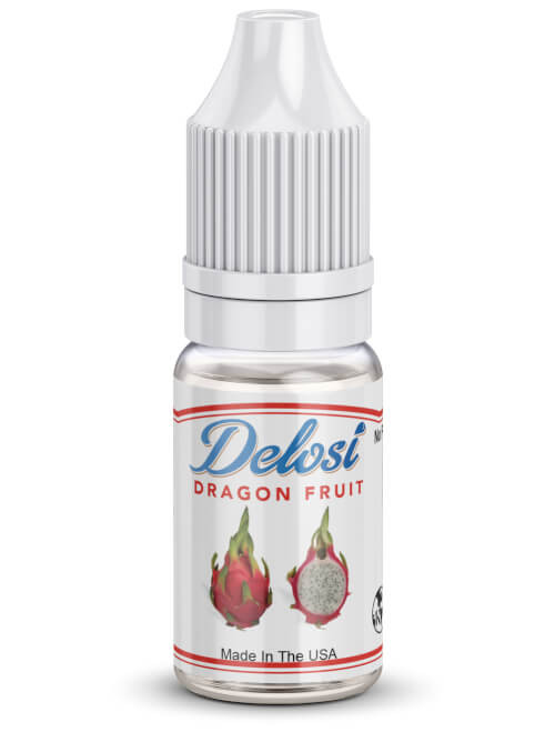 Dragon Fruit Flavor Concentrate in a bottle with a white CRC cap - a  great choice for all your flavor-packed recipes and creative projects.