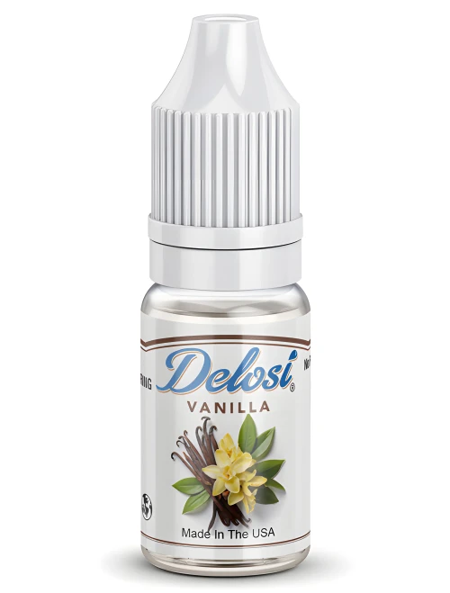 Vanilla Flavor Concentrate - sealed bottle with white CRC cap