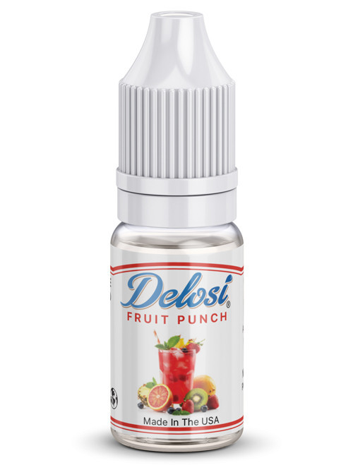 Fruit Punch Flavor Concentrate in a bottle with a white CRC cap - a  great choice for all your flavor-packed recipes and creative projects.