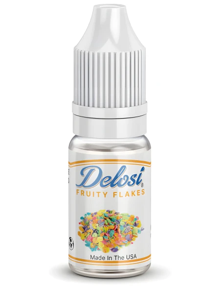 Fruity Flakes Flavor Concentrate - sealed bottle with white CRC cap