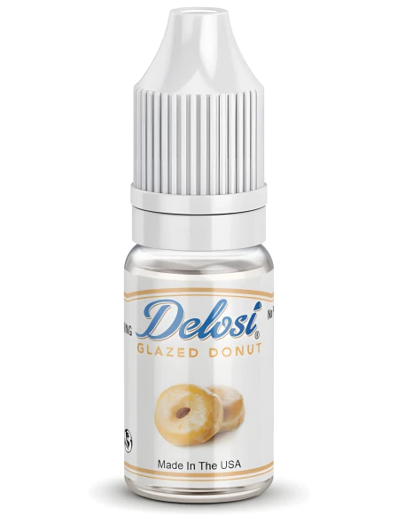 Glazed Donut Flavor Concentrate - sealed bottle with white CRC cap