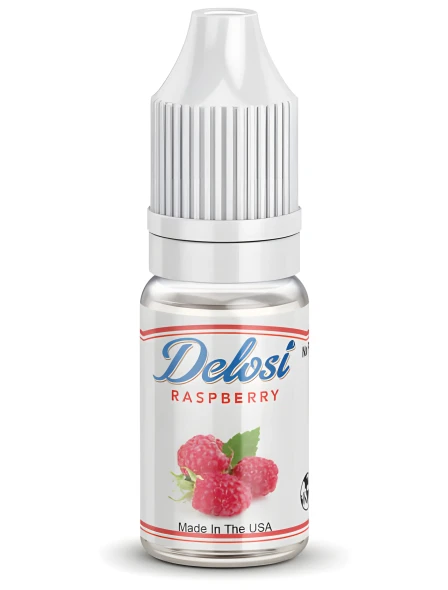 Raspberry Flavor Concentrate - sealed bottle with white CRC cap
