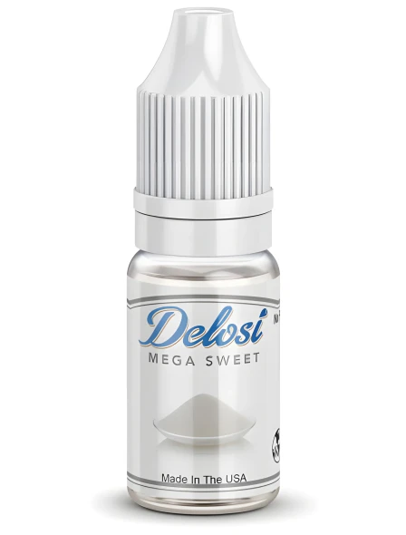 Mega Sweet Flavor Concentrate - sealed bottle with white CRC cap