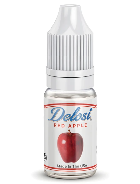Red Apple Flavor Concentrate - sealed bottle with white CRC cap