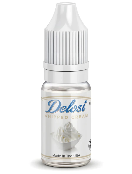 Whipped Cream Flavor Concentrate - sealed bottle with white CRC cap