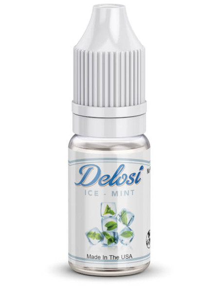 Ice - Mint Flavor Concentrate in a bottle with a white CRC cap - a  great choice for all your flavor-packed recipes and creative projects.