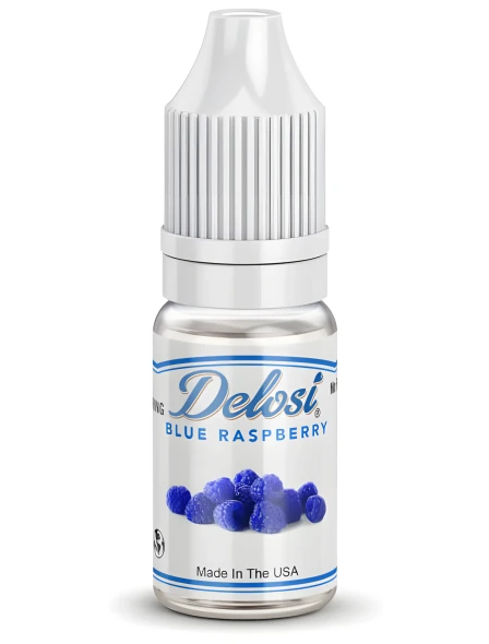 Blue Raspberry Flavor Concentrate - sealed bottle with white CRC cap
