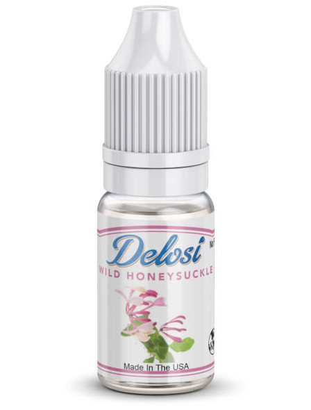 Wild Honeysuckle Flavor Concentrate in a bottle with a white CRC cap - a  great choice for all your flavor-packed recipes and creative projects.