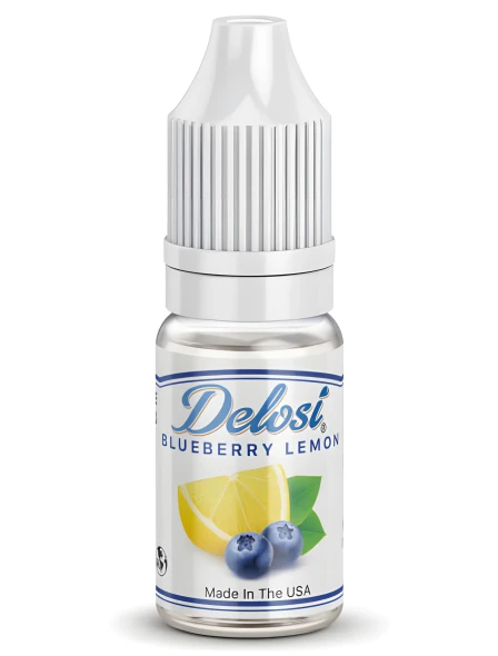 Blueberry Lemon Flavor Concentrate - sealed bottle with white CRC cap