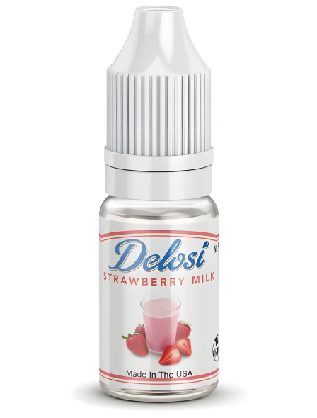 Strawberry Milk Flavor Concentrate - sealed bottle with white CRC cap