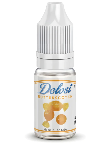 Butterscotch Flavor Concentrate - sealed bottle with white CRC cap