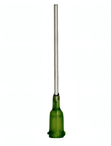 14 Gauge 1.5" stainless steel blunt syringe tip