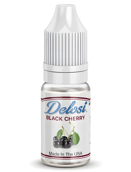 Black Cherry Flavor Concentrate - sealed bottle with white CRC cap