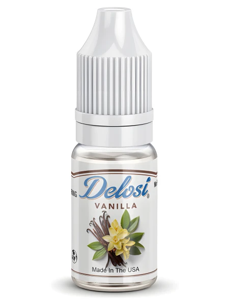 Vanilla Flavor Concentrate - sealed bottle with white CRC cap