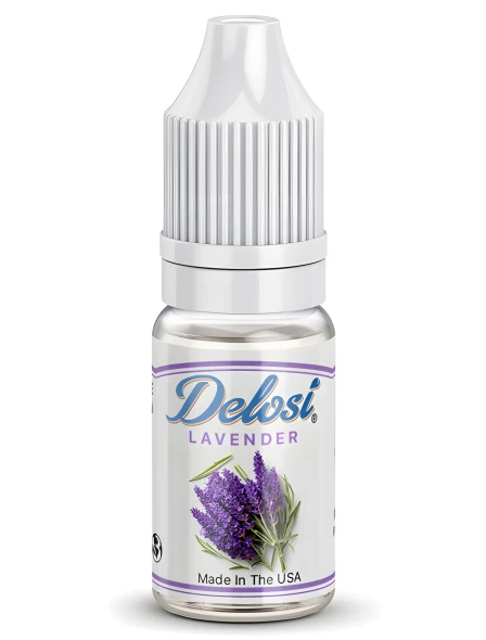 Lavender Flavor Concentrate - sealed bottle with white CRC cap
