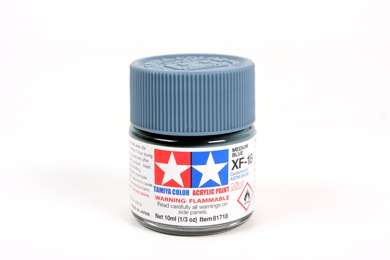 Tamiya Acrylic Model Paints: Light Blue (XF-23)