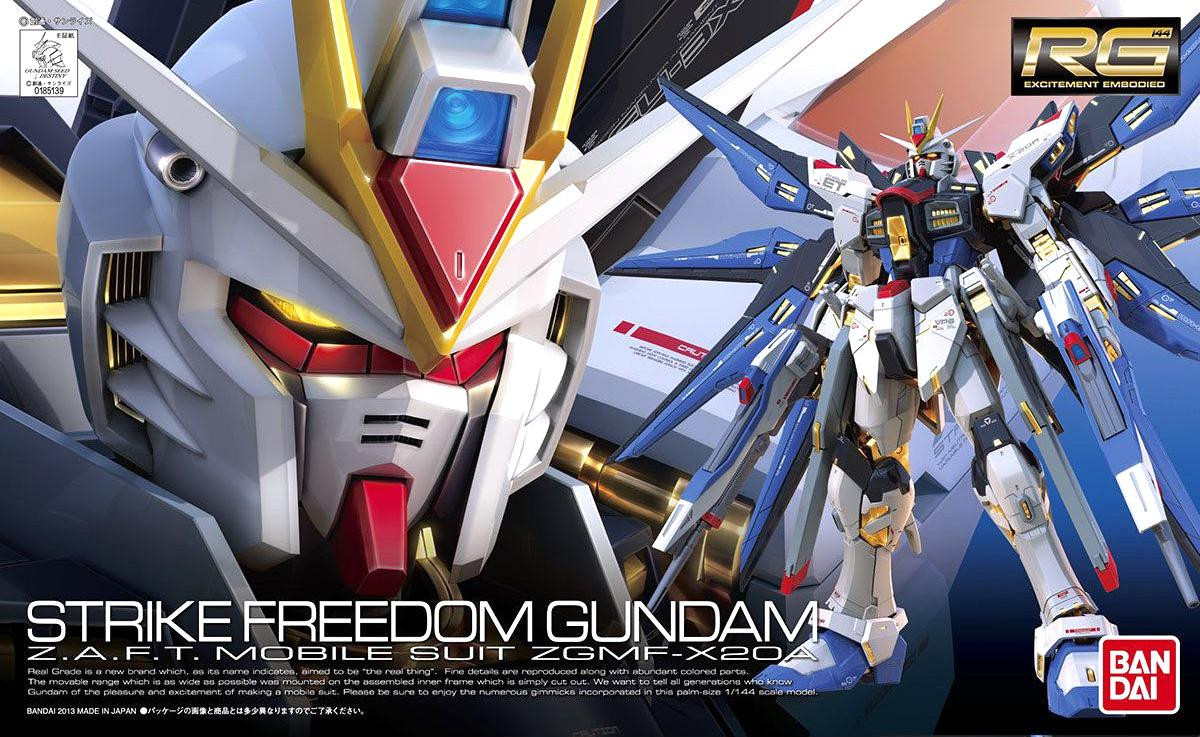 RG Strike Freedom Gundam ストライクフリーダムガンダム RG Strike Freedom Gundam - King Kong Hobbies