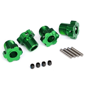 Wheel Hubs, 17mm: GREEN Wheel Hubs, 17mm: GREEN