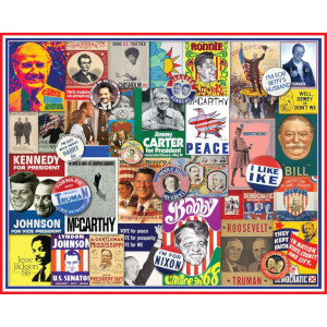 Poster Politics Jigsaw Puzzle: 1000pc Poster Politics Jigsaw Puzzle: 1000pc