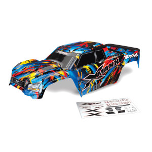 X-Maxx Prepainted Body: ROCK N ROLL X-Maxx Prepainted Body: ROCK N ROLL