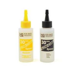 Epoxy, Slow-Cure 30 minute: 4-1/2oz Epoxy, Slow-Cure 30 minute: 4-1/2oz
